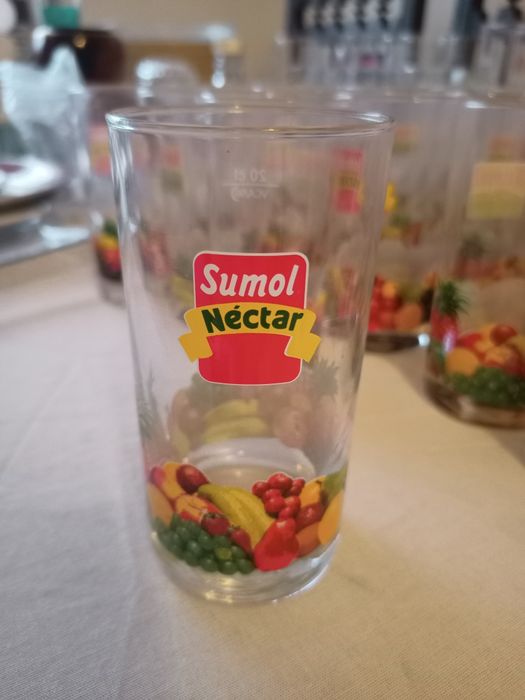 Copos diversos - Sumol, Tagus, 7up