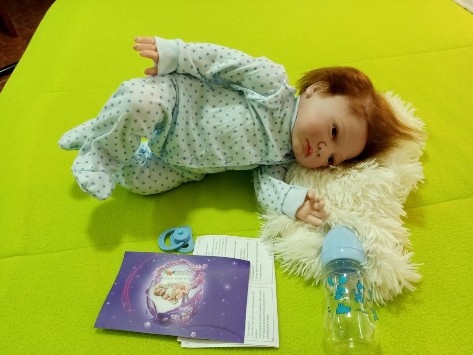 Boneca reborn menina criança brinquedos coleção bebé