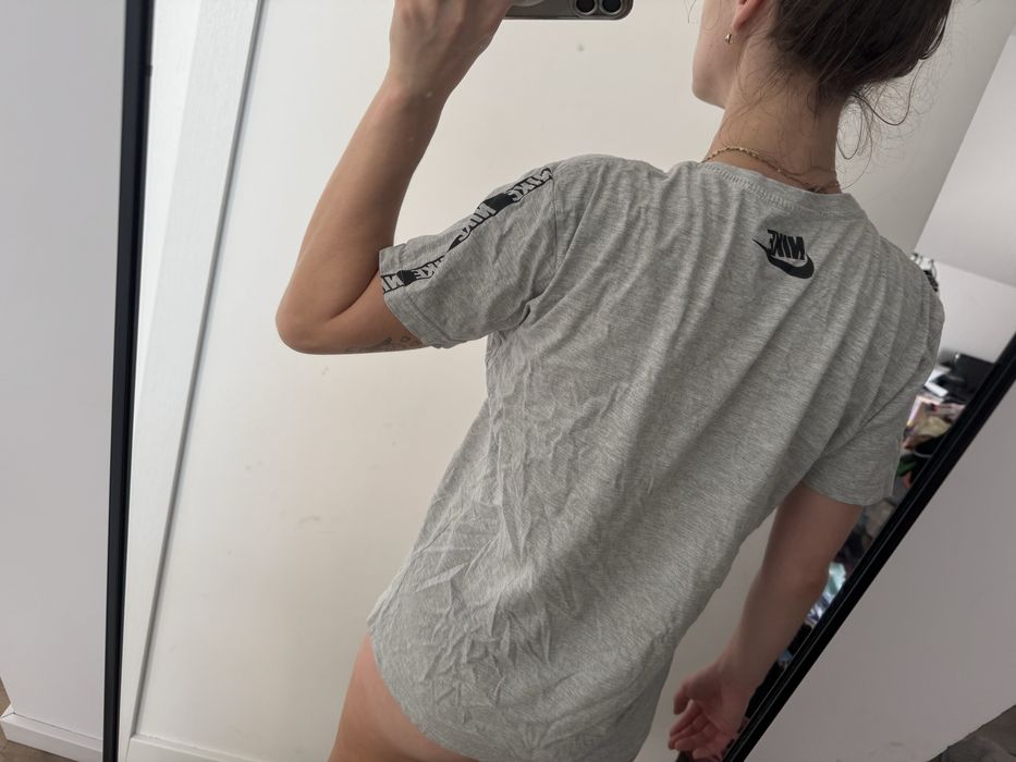 Bluzka t-shirt szary nike