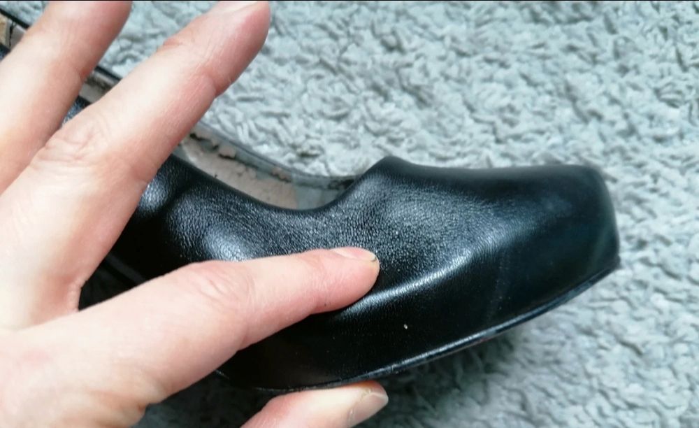 Buty damskie czółenka czarne roz 40