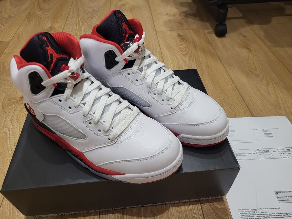 Nike Air Jordan 5 Retro Fire Red 42.5