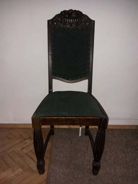 Stare krzesło eklektyczne z przełomu  XIX / XXw