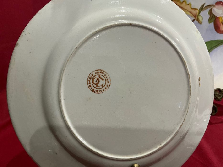 Prato porcelana com 23 cm.    Anúncios abaixo