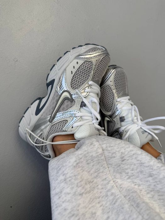 Кросівки Кроссовки NIKE ZOOM V5 RNR Silver White Серебрянный Белый Срібний Білий Кросовки демісезон