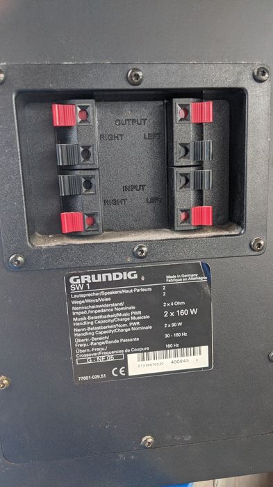 Głośnik Grundig bas, subwoofer