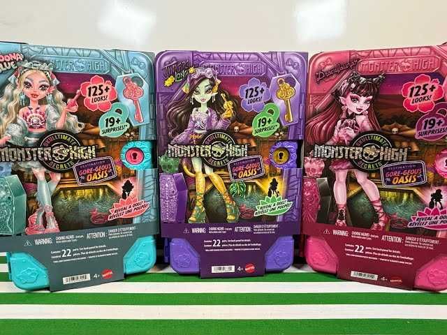 Монстер Хай Дракулаура Оазіс Валіза Шафа Monster High Draculaura Oasis