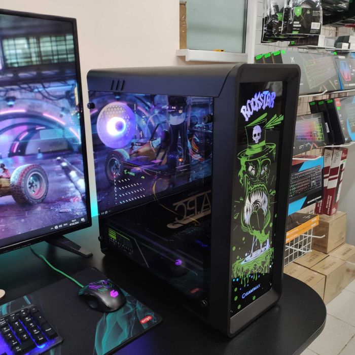 Компютер Новый Ryzen 5 3600, 16GB DDR4, AORUS RX 570, SSD 512GB m2 ТОП