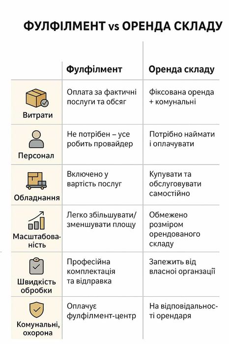 Фулфілмент (відповідальне зберіганн) Хмельницький