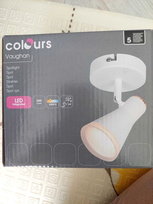 Lampa spot, zintegrowane diody led