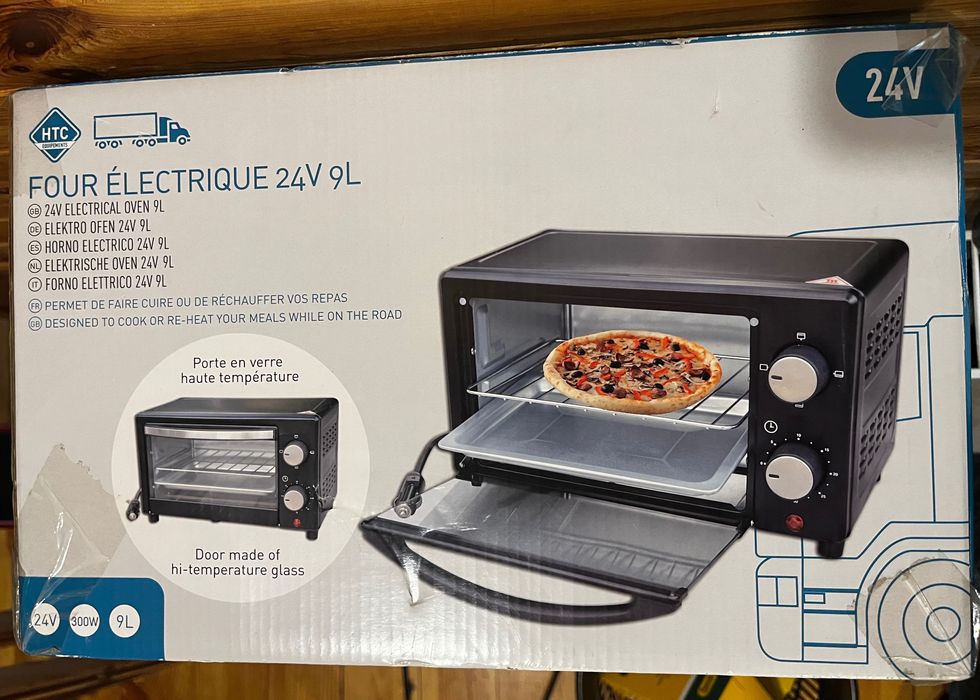 Piekarnik elektryczny 24v 300w 9l TIR