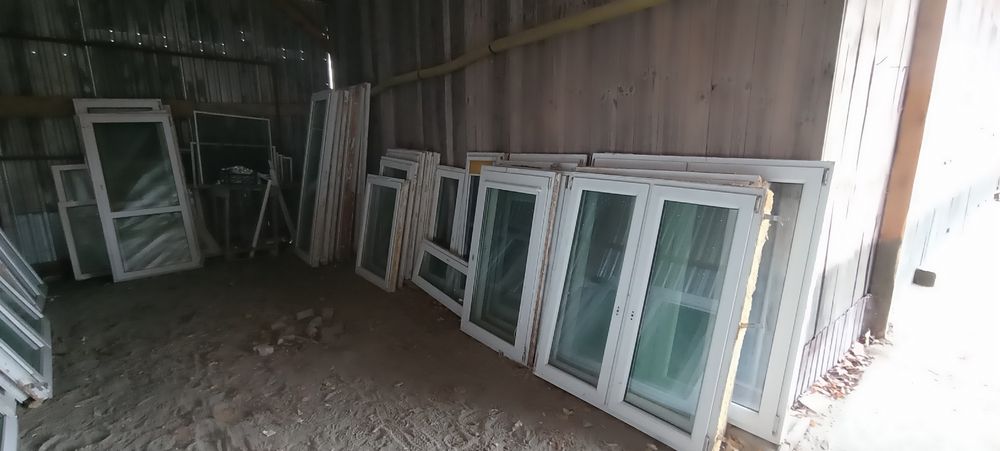 Sprzedam okna jednoskrzydłowe różne wymiary, duży wybór, dobrym stanie