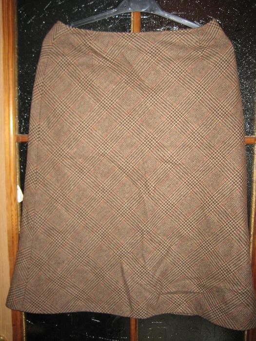 Юбка из шерстяной ткани бренда Caroline Biss