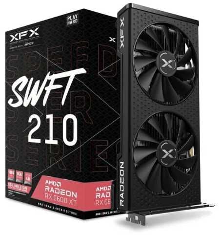 Karta graficzna XFX Radeon RX 6600 XT SWFT 210 8GB GDDR6 128-bit Gaming Gwarancja 12M
