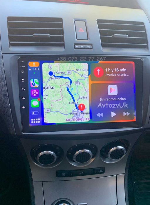Магнитола MAZDA 6 Mazda 3 323 GPS Tesla Мазда 6 3 CarPlay Android 16