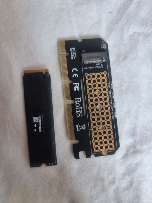 Adapter M.2 Nvme to Pcie x16
