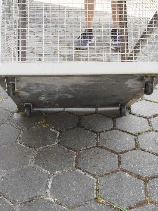 gaiola de ferro galvanizado