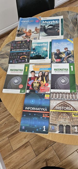 Komplet książek do klasy 1 liceum profil humanistyczny