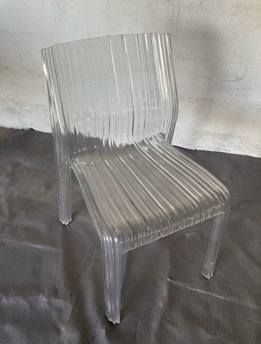 4 cadeiras  Kartell modelo Frilly by Patricia Urquiola