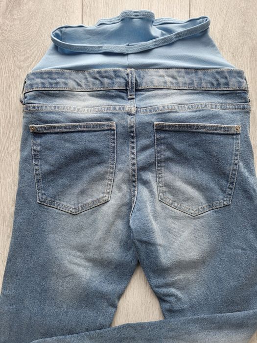 Spodnie ciążowe dżinsowe 36 S slim