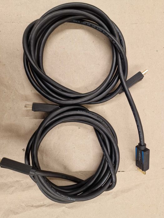 Cabo DisplayPort 1.4 com 3 metros (2 unidades)