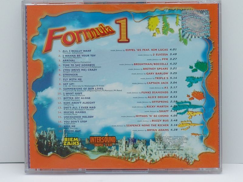 Formuła 1 CD Intersound