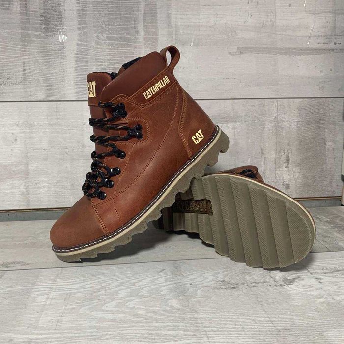 Мужские зимние ботинки Чоловічі черевики Caterpillar (Четыре цвета)