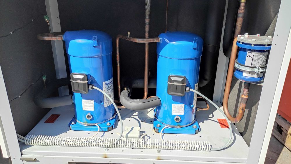 Pompa ciepła 65 / 85 KW glikol WEISHAUPT DANFOSS woda woda gruntowa