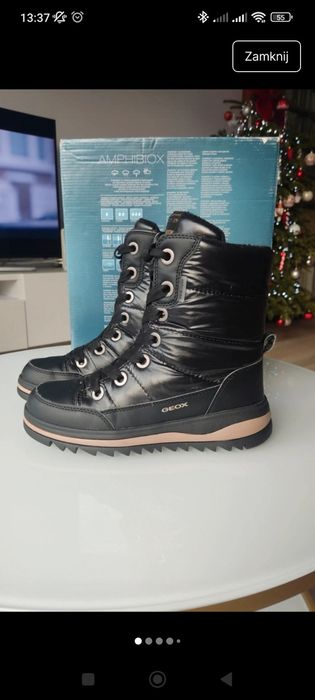 Geox Amphibiox roz.36 Śniegowce Nowe