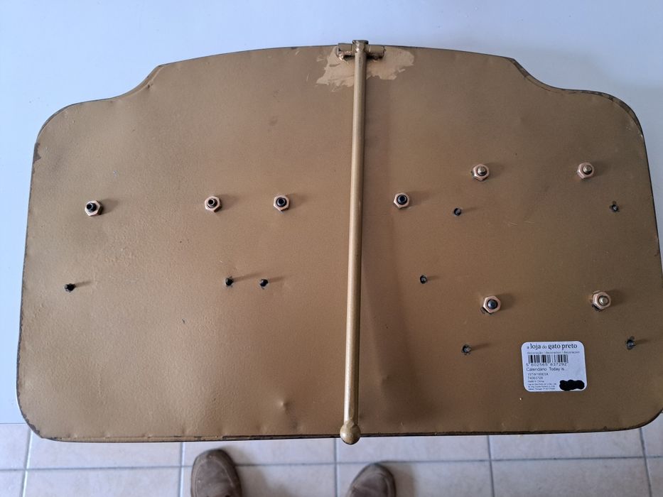 Calendário decorativo