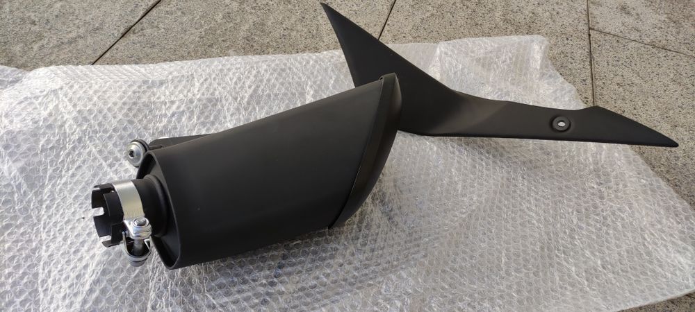 Ponteira escape origem nova Suzuki GSX-S