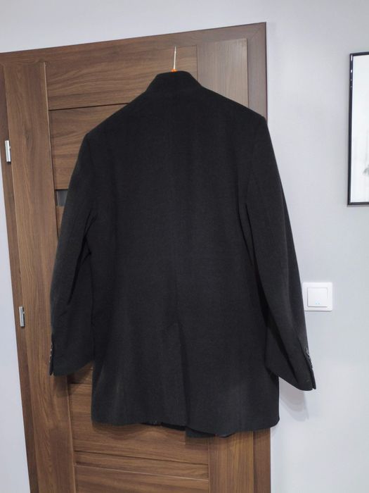 Płaszcz wełniany męski