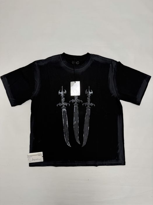 футболка Thug Club Sword tee S M L vetements balenciaga rick owens maison margiela