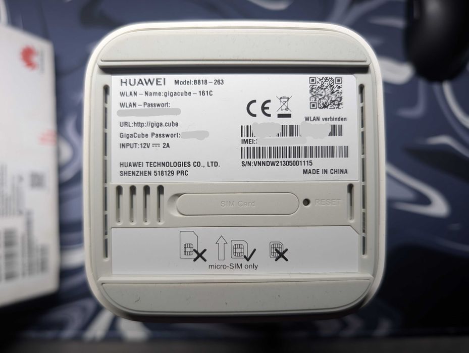 Router LTE Huawei B818-263 (GigaCube CAT19) | Komplet, pudło, paragon