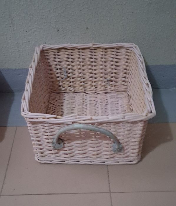 Conjunto de 2 Cestos de Verga Quarto Menina - BLACK DAYS