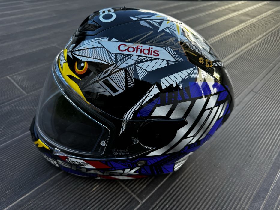 Capacete Shark - Replica Miguel Oliveira Autografado