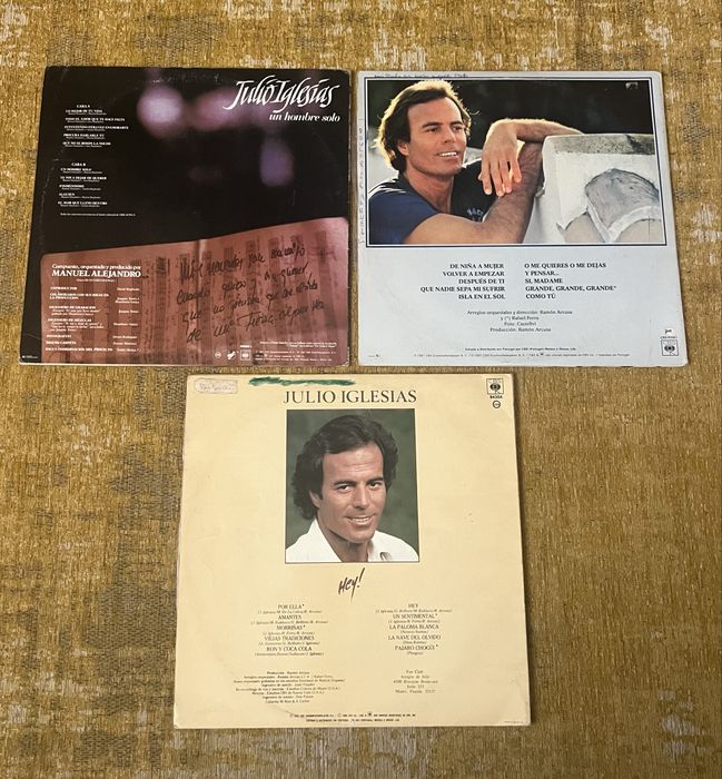 Albuns Vinil Julio Iglesias