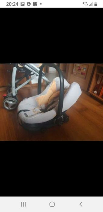 Conjunto Carrinho de Bebé (2 em 1), marca "Bebecar Rversus"