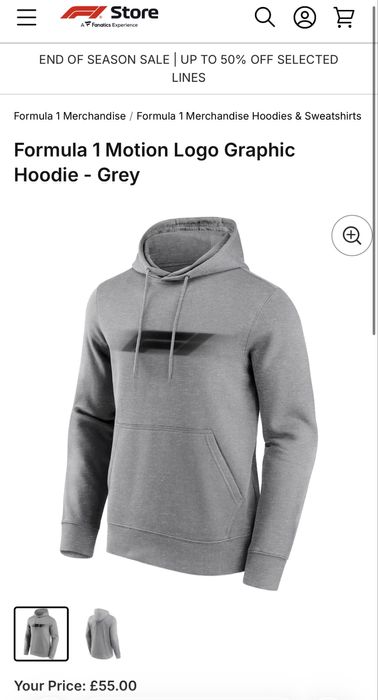 Nowa oficjalna bluza Formuła 1 - F1 rozmiar M