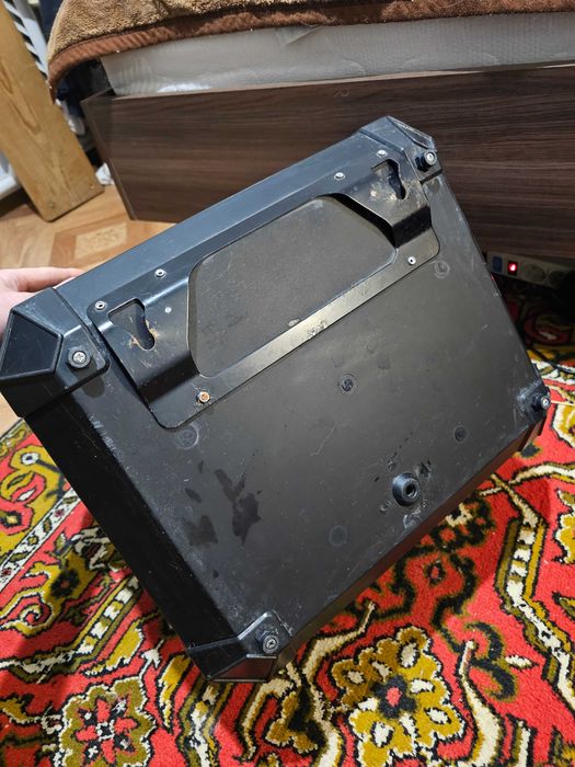 Кофр (багажник) для мотоцикла задній TDGO (45L) 43×38×36 чорний