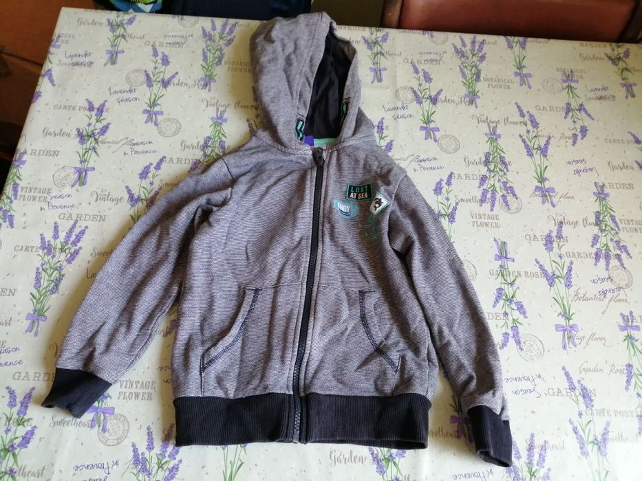 Bluza rozpinana chłopięca 110 - 116 5 - 6 lata