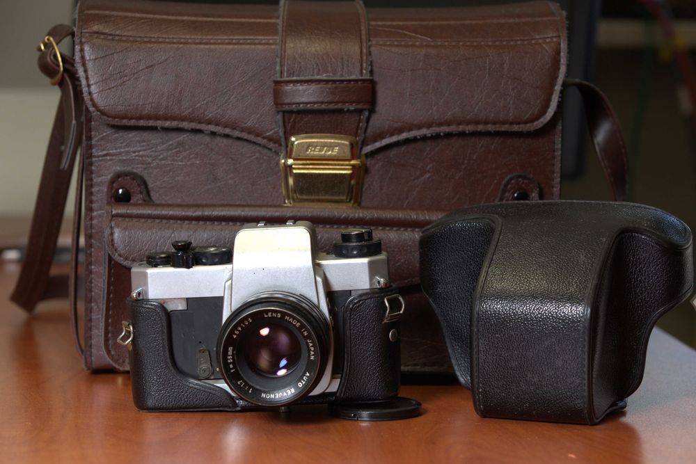 Zestaw Revue Argus CR-1 M42, Obiektywy oraz Akcesoria