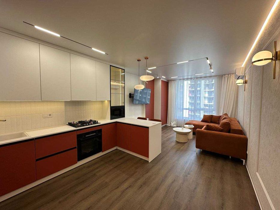 2-кімнатна + кухня-студія | дизайнерський ремонт | ЖК Family Plaza