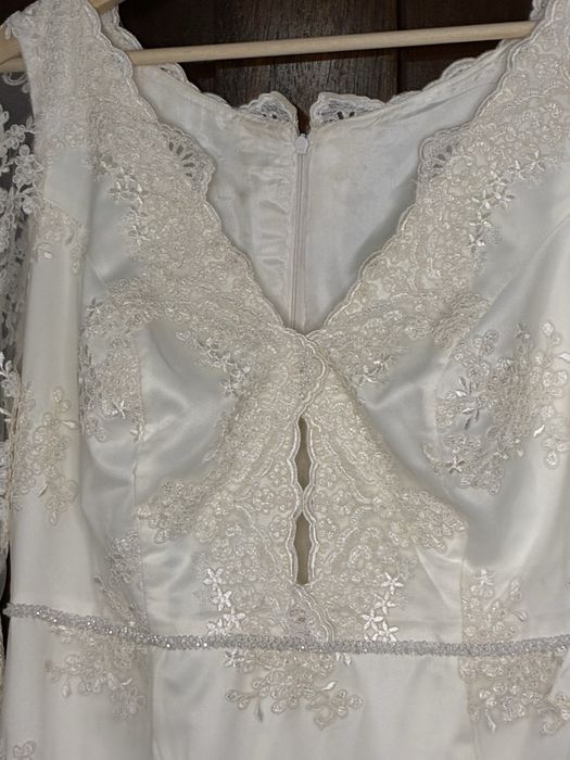 Lindo Vestido de noiva Xl bordado