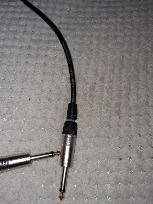 Професійний інструментальний кабель Jack 6.3 мм – Jack 6.3 мм (TS, мон