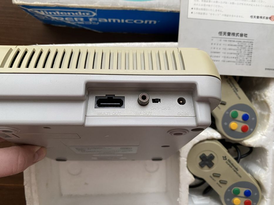 Приставка Nintendo superfamicom 16bit