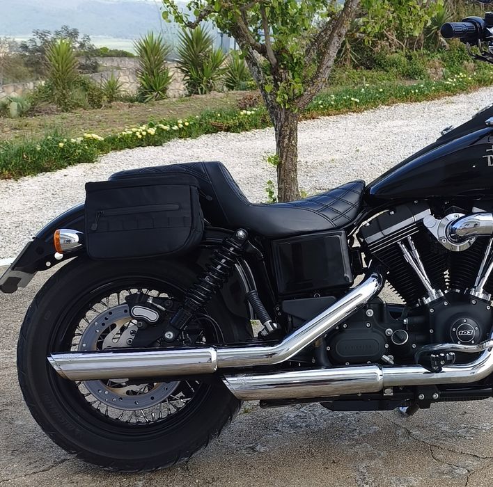 Ponteira Escape Vance Hines Twin Slash Harley Davidson Dyna