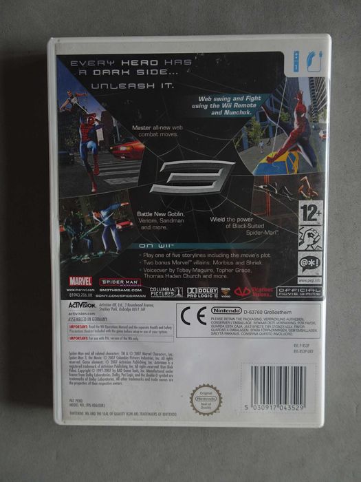 Jogo WII - WII Spider-Man