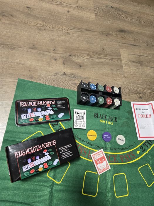 Настільна гра, Покер, фішки пластик, карти, Poker