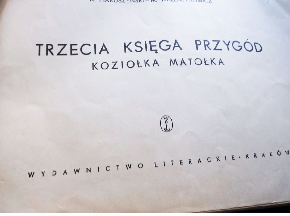2 Komiksy PRL. Przygody Koziołka Matołka. II i III ksiega 1957 !