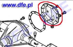 Pokrywa tylnego mostu do Iveco Daily 2006→ 65C/70C